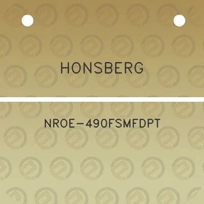 honsberg-nroe-490fsmfdpt