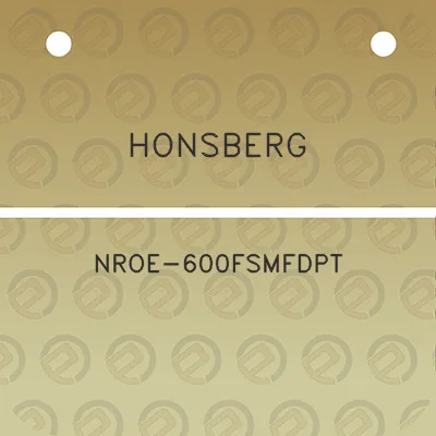 honsberg-nroe-600fsmfdpt