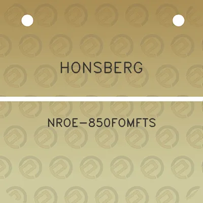 honsberg-nroe-850fomfts