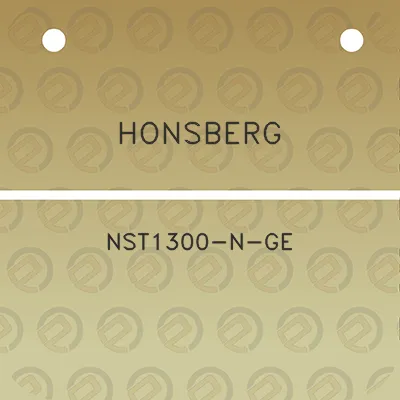 honsberg-nst1300-n-ge