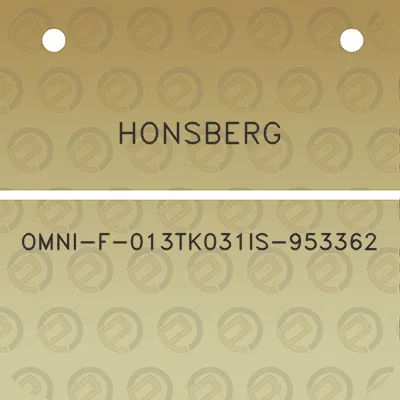 honsberg-omni-f-013tk031is-953362