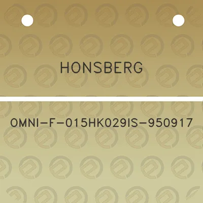 honsberg-omni-f-015hk029is-950917