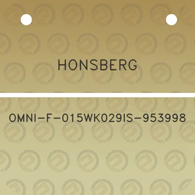 honsberg-omni-f-015wk029is-953998