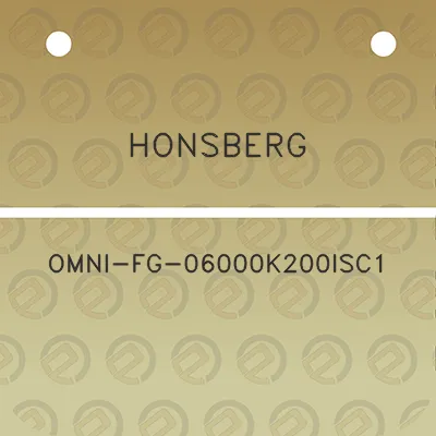 honsberg-omni-fg-06000k200isc1