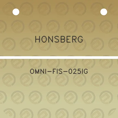 honsberg-omni-fis-025ig