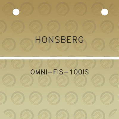 honsberg-omni-fis-100is