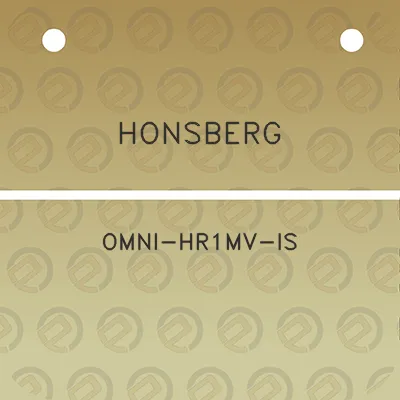 honsberg-omni-hr1mv-is