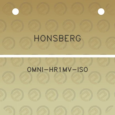 honsberg-omni-hr1mv-iso