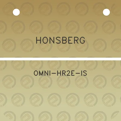 honsberg-omni-hr2e-is