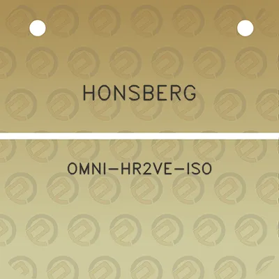 honsberg-omni-hr2ve-iso