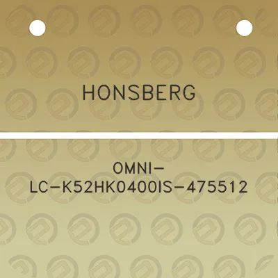 honsberg-omni-lc-k52hk0400is-475512