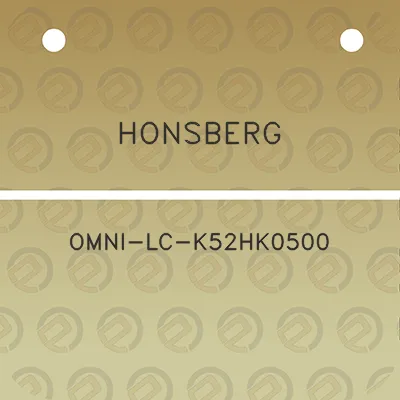 honsberg-omni-lc-k52hk0500