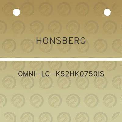 honsberg-omni-lc-k52hk0750is