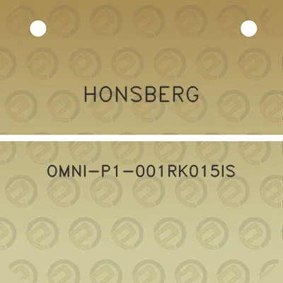 honsberg-omni-p1-001rk015is