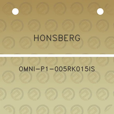 honsberg-omni-p1-005rk015is