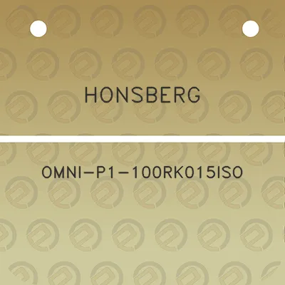 honsberg-omni-p1-100rk015iso