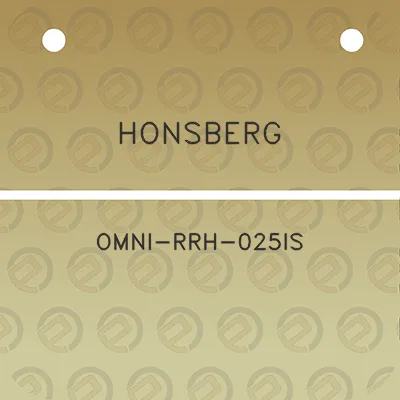 honsberg-omni-rrh-025is