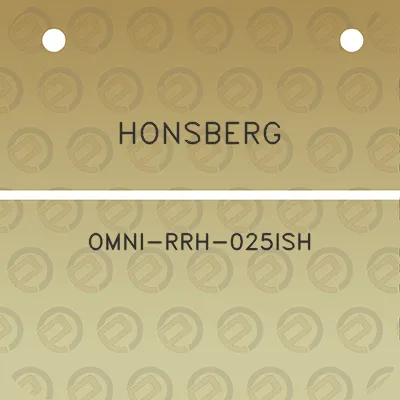 honsberg-omni-rrh-025ish