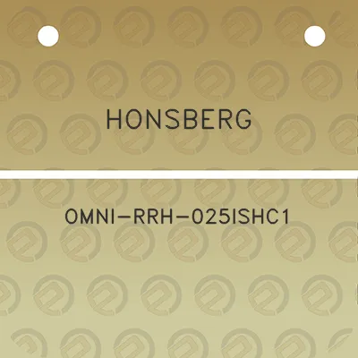 honsberg-omni-rrh-025ishc1