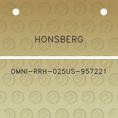 honsberg-omni-rrh-025us-957221