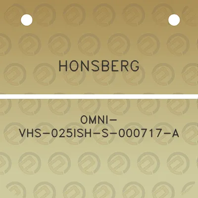 honsberg-omni-vhs-025ish-s-000717-a