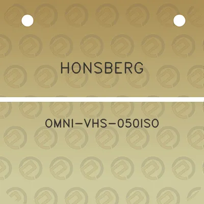 honsberg-omni-vhs-050iso