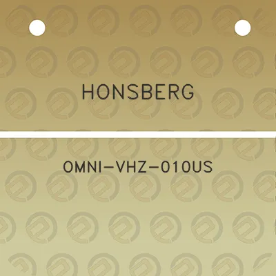 honsberg-omni-vhz-010us