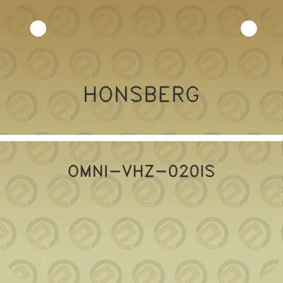 honsberg-omni-vhz-020is