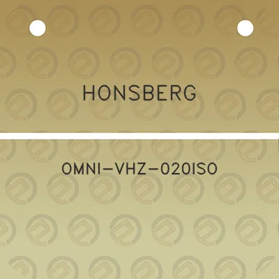 honsberg-omni-vhz-020iso