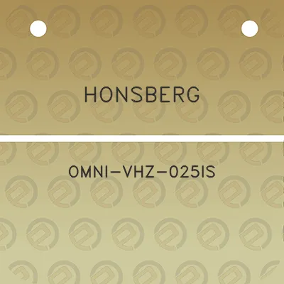 honsberg-omni-vhz-025is