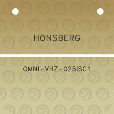 honsberg-omni-vhz-025isc1