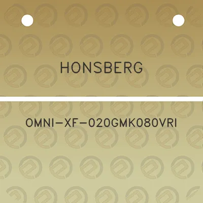 honsberg-omni-xf-020gmk080vri