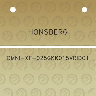 honsberg-omni-xf-025gkk015vridc1