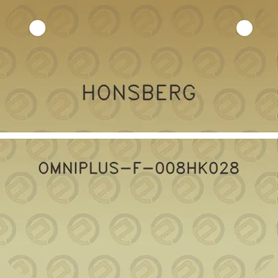 honsberg-omniplus-f-008hk028