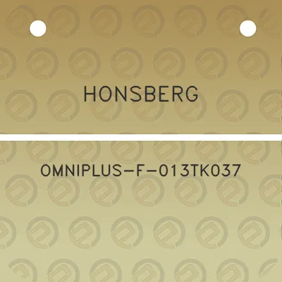 honsberg-omniplus-f-013tk037