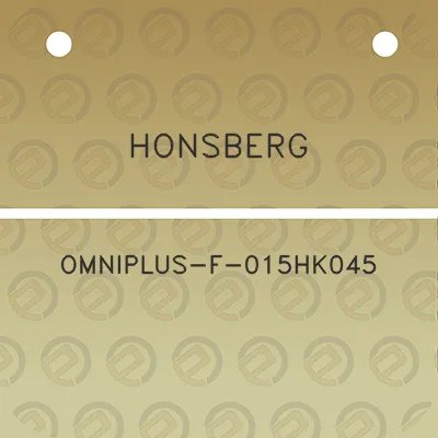 honsberg-omniplus-f-015hk045