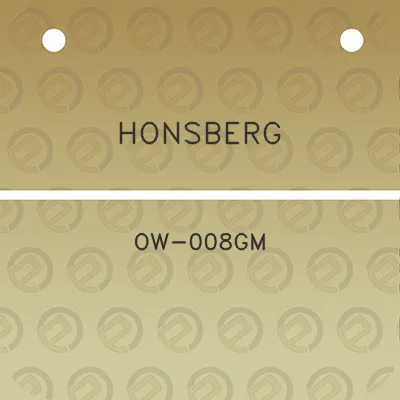 honsberg-ow-008gm