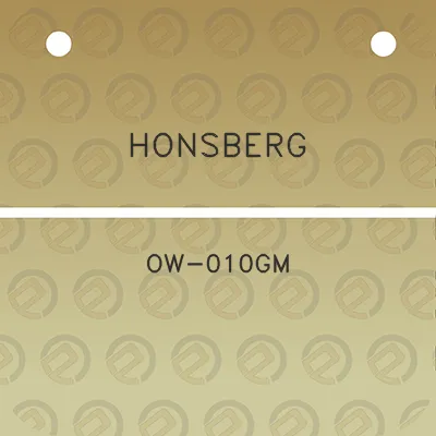 honsberg-ow-010gm