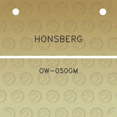 honsberg-ow-050gm