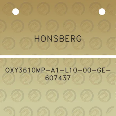 honsberg-oxy3610mp-a1-l10-00-ge-607437