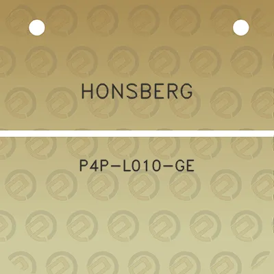 honsberg-p4p-l010-ge