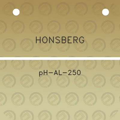 honsberg-ph-al-250