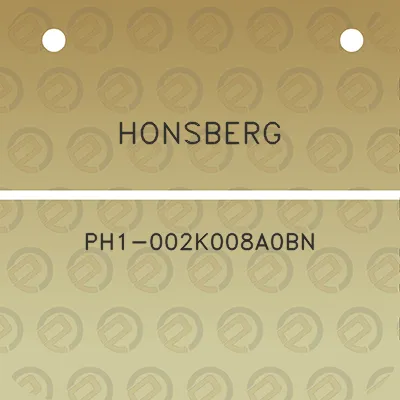 honsberg-ph1-002k008a0bn