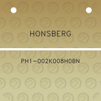 honsberg-ph1-002k008h0bn