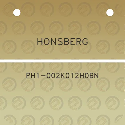 honsberg-ph1-002k012h0bn