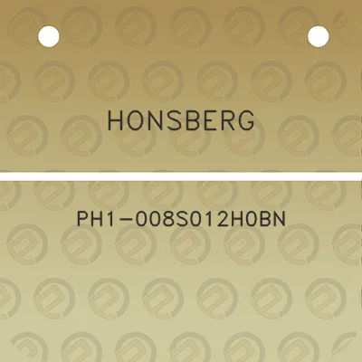 honsberg-ph1-008s012h0bn