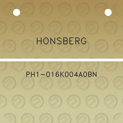 honsberg-ph1-016k004a0bn