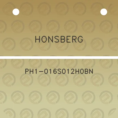 honsberg-ph1-016s012h0bn