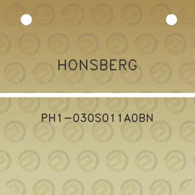 honsberg-ph1-030s011a0bn