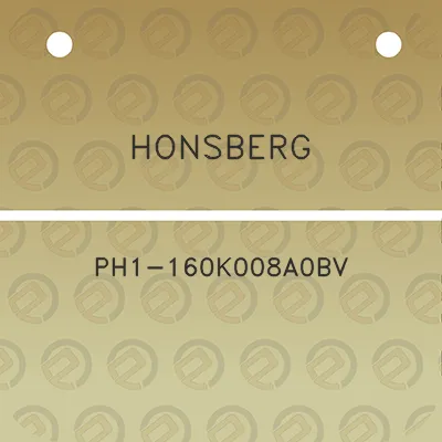 honsberg-ph1-160k008a0bv